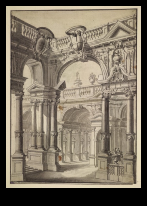 Baroque Arcades: Architectural Marvels in Artistic Structures