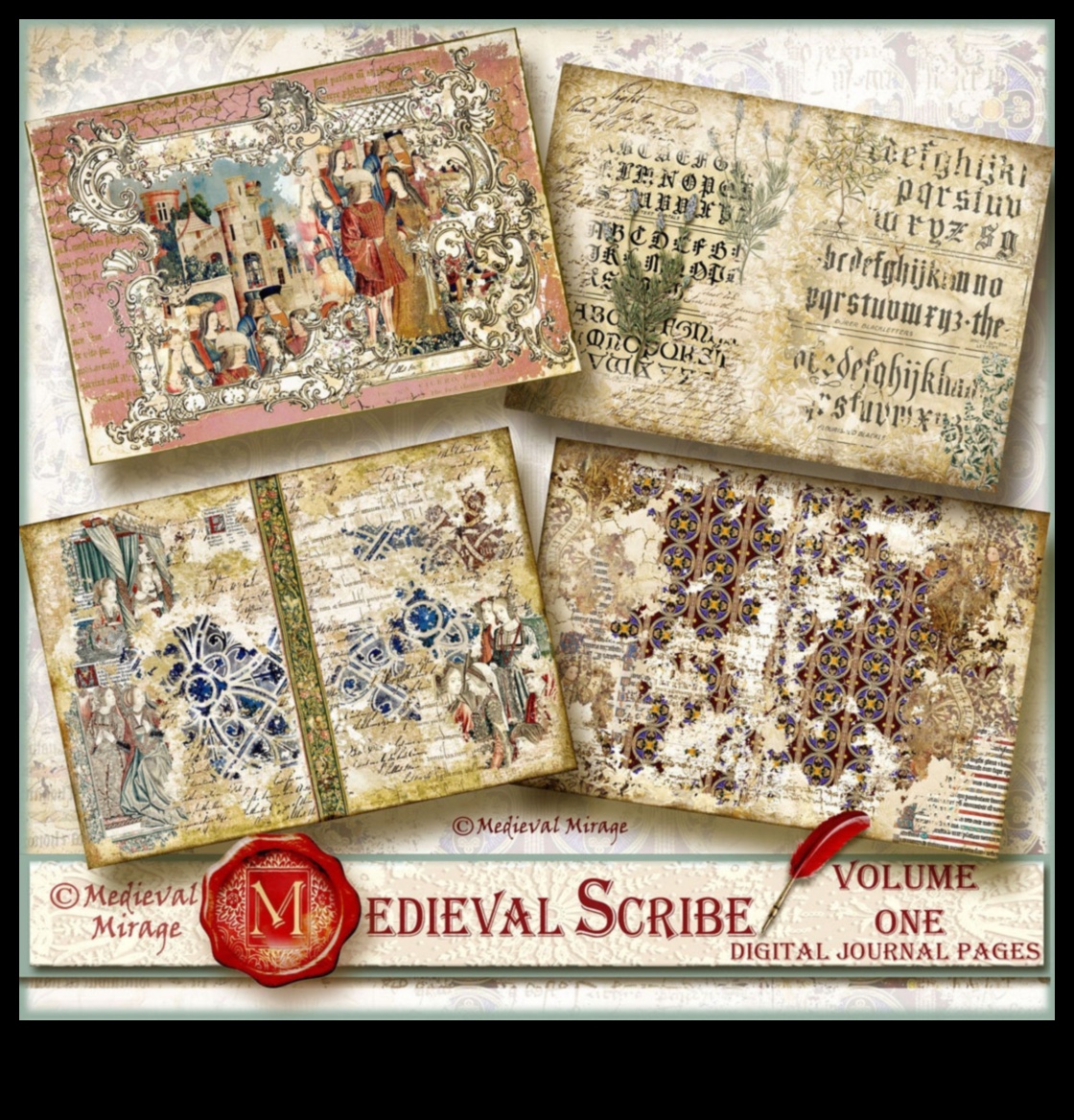 Renaissance Manuscript Medleys: Harmonizing Text and Image