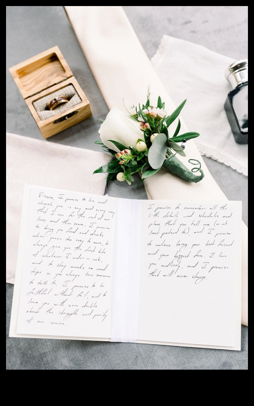 Αγαπημένοι όρκοι: Μια μαγική γαμήλια τελετή