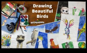 Avian Art Adventures: Ενθαρρύνοντας τα πουλιά να δημιουργήσουν έργα τέχνης