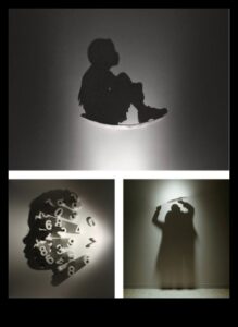 Sculpted Shadows: Abstract Art's Dance with Light and Dark
