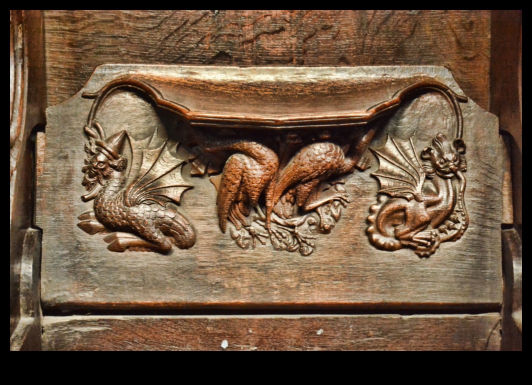 Majestic Misericords: Σκαλιστά καθίσματα σε γοτθικούς πάγκους χορωδίας